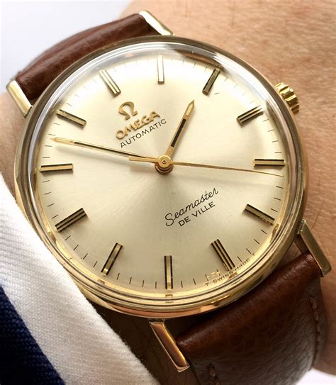 omega automatic deville watch vintage|vintage omega de ville price.